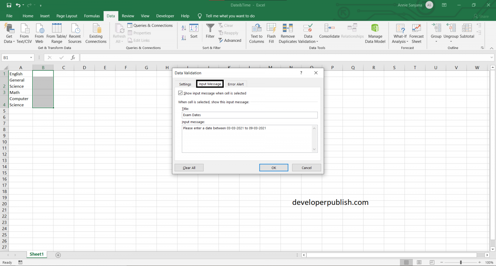 how-to-create-drop-down-calendar-in-excel-developer-publish