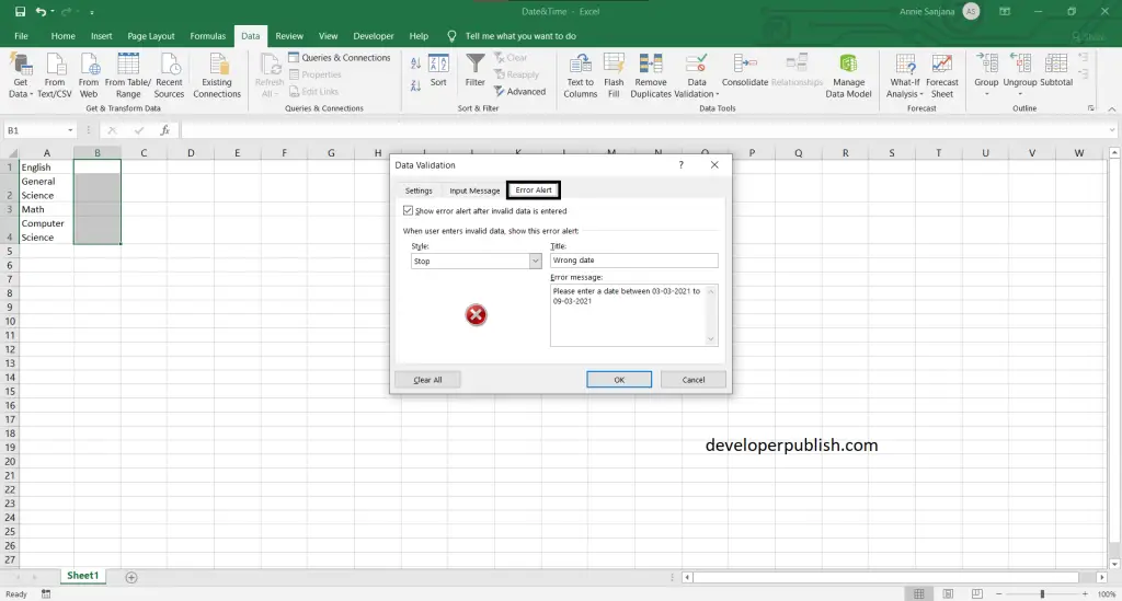 How to Create Dropdown Calendar in Excel? Developer Publish