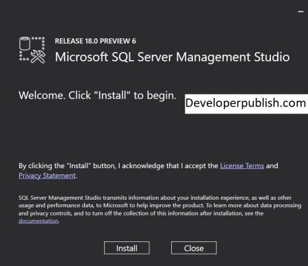 Download & Install - SQL Server Management Studio