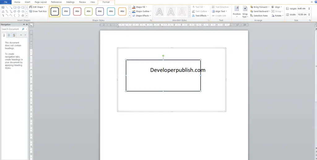 How to Add Drawing to your Word document?