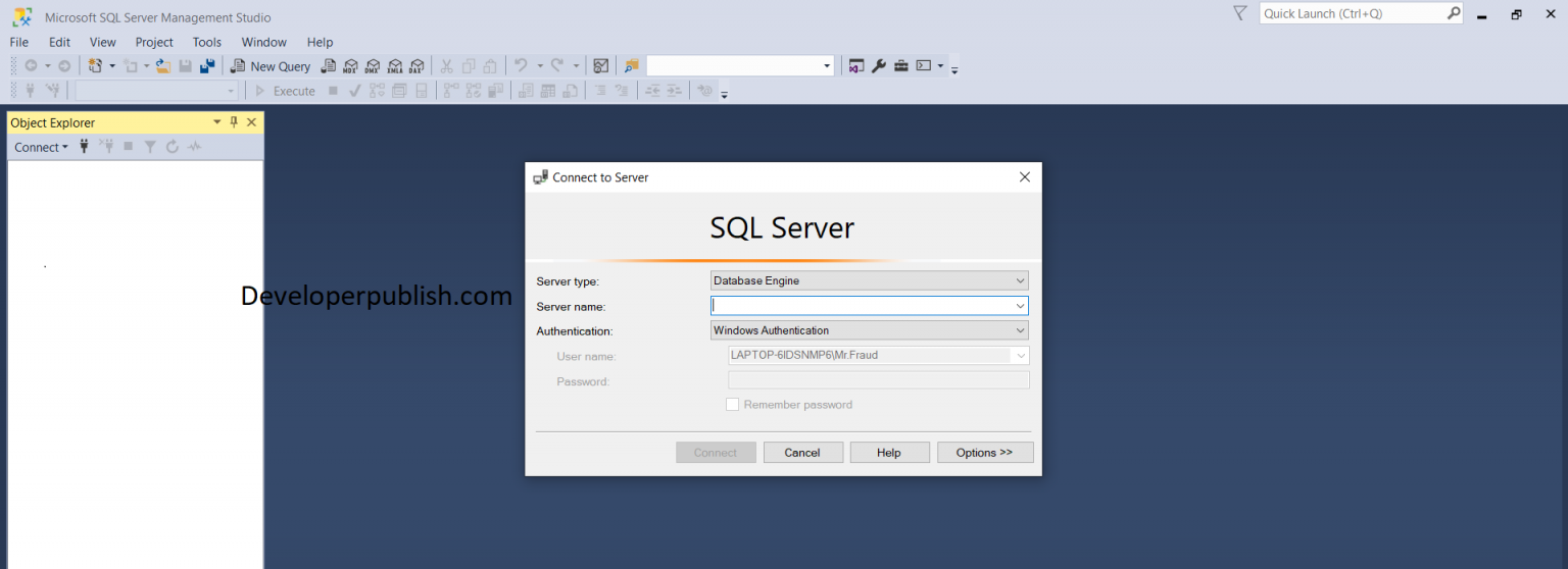 Download & Install - SQL Server Management Studio