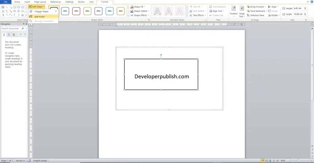 How to Add Drawing to your Word document?