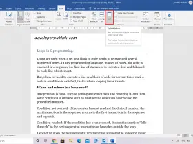 Split View in Word