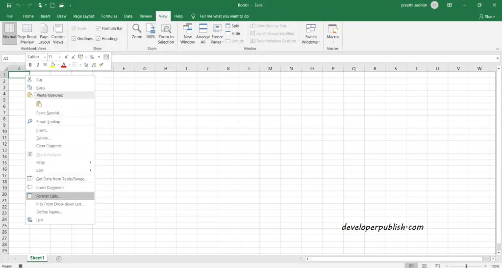 Macro Recorder in Excel 