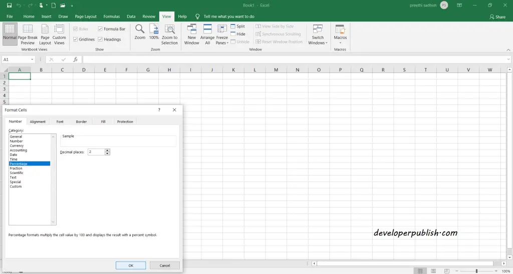 Macro Recorder in Microsoft Excel - Developer Publish