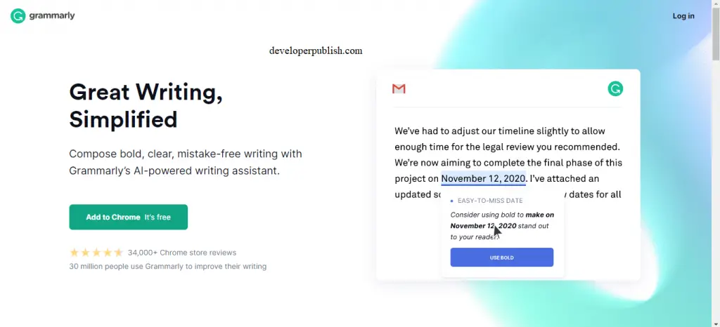 Grammarly free version - Review