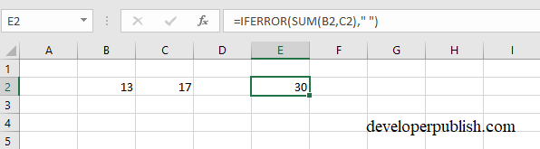 IfError in Depth in Excel