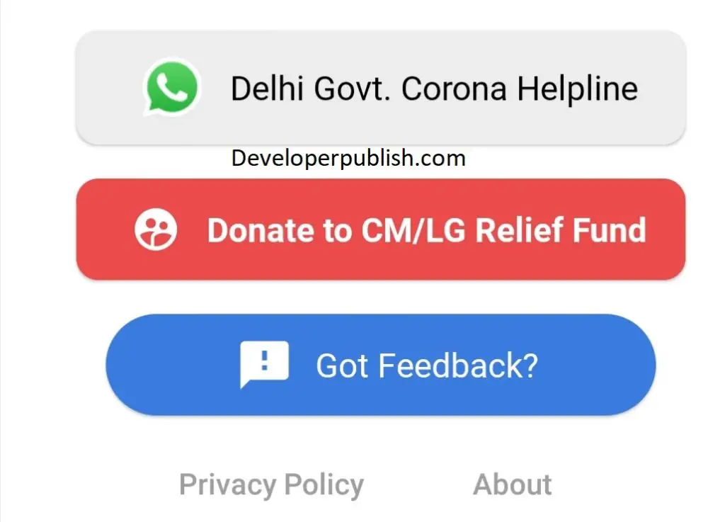 Delhi Corona App - Get Real-time Updates on Hospital Availability