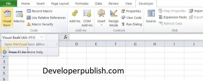 How to Access VBA in Microsoft Excel?