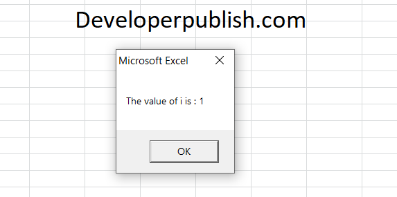 Loops in Excel VBA with Examples