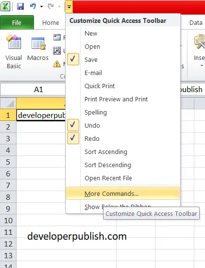 how to assign a macro to a toolbar button in excel 2010