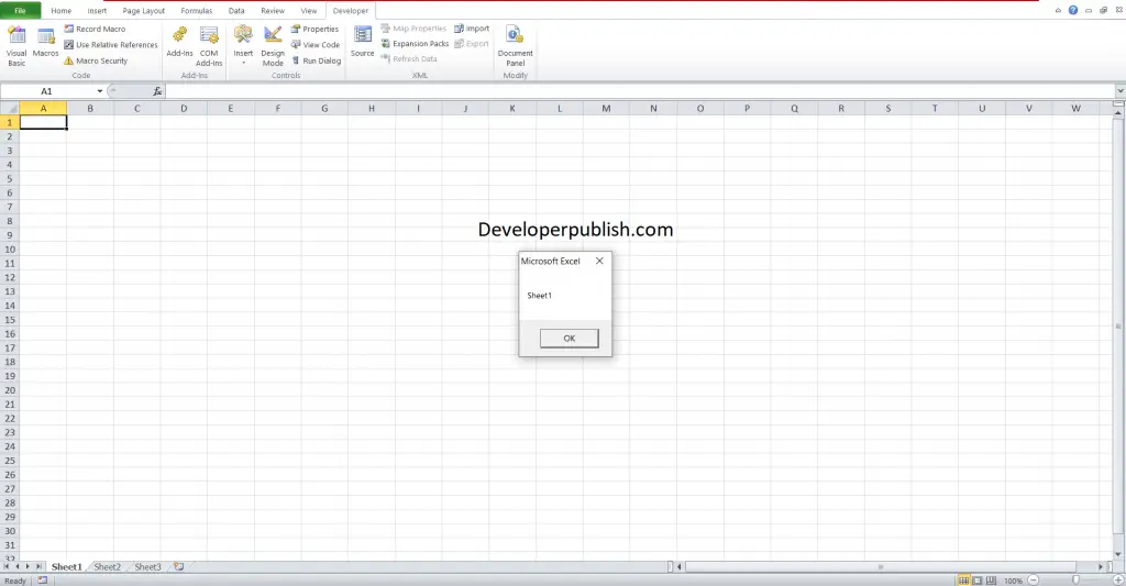 ActiveSheet Name