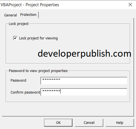 How to Password Protect an Excel Macro?