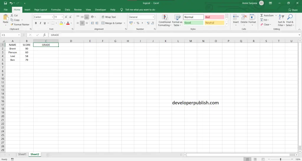 How to use IFS Function in Microsoft Excel Spreadsheet?