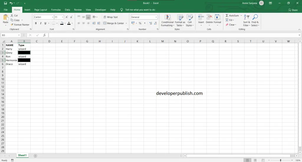 How to Find Blank Cells in Excel?