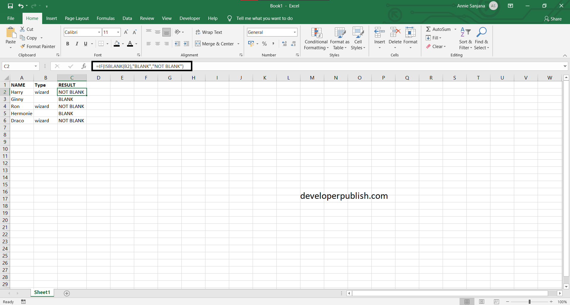 How to Find Blank Cells in Microsoft Excel? - Developer Publish