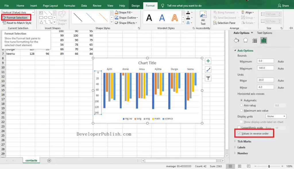 How to Rotate Excel charts and Worksheet in Excel?