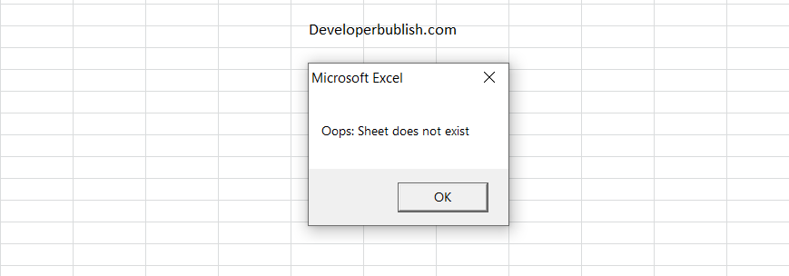 How to Get Sheet Name in Excel VBA?