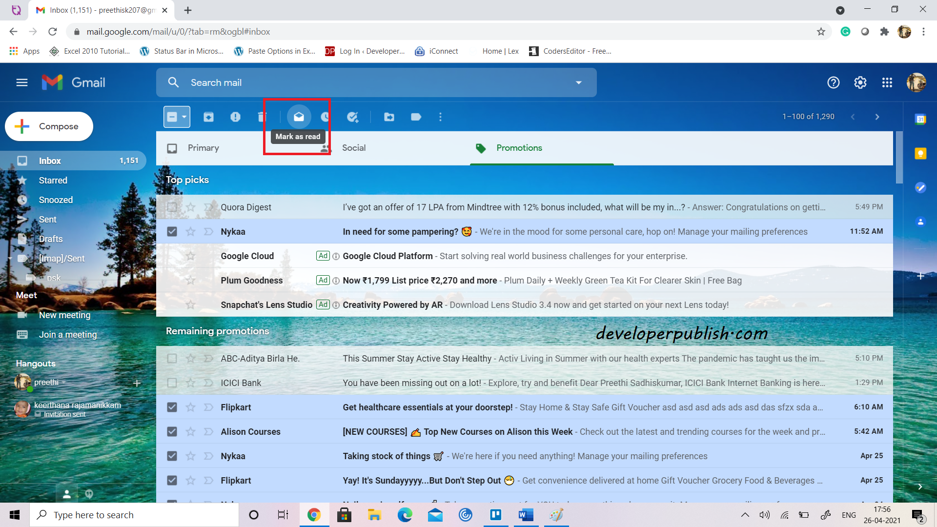 How to Mark an Entire Gmail Inbox Emails as Read?