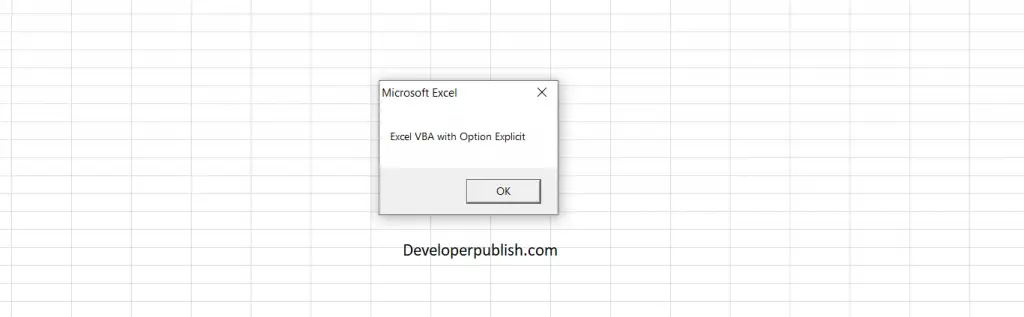 In this post, you'll be learning how to use option explicit when working with your Excel Spreadsheet while you using Excel VBA.