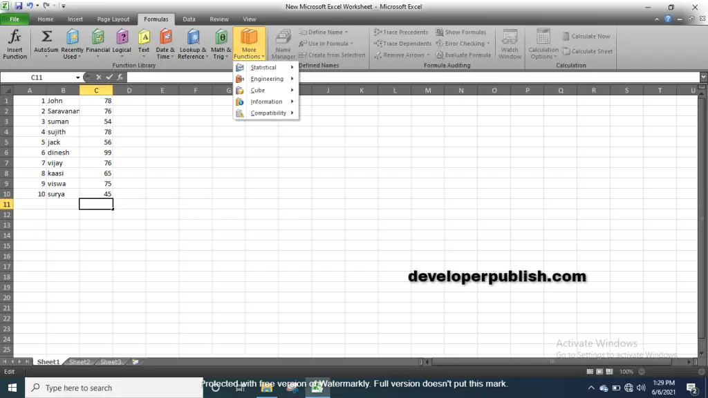 How to use AVERAGE function in Microsoft Excel?