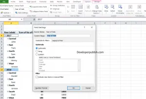 excel pivot table add subtotal to grandtotal excel pivot table add subtotal to grandtotal