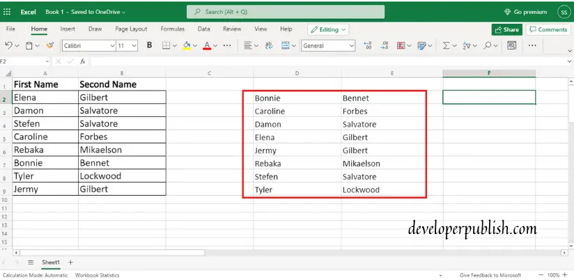 How to use SORT Function In Excel?