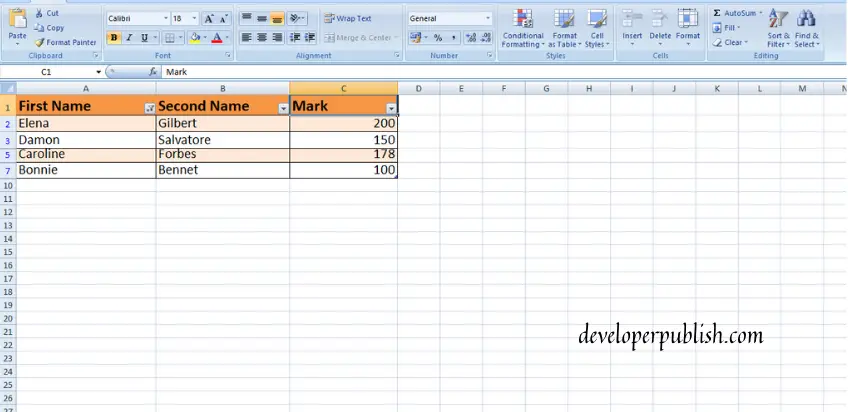 How to use Filters In Excel?