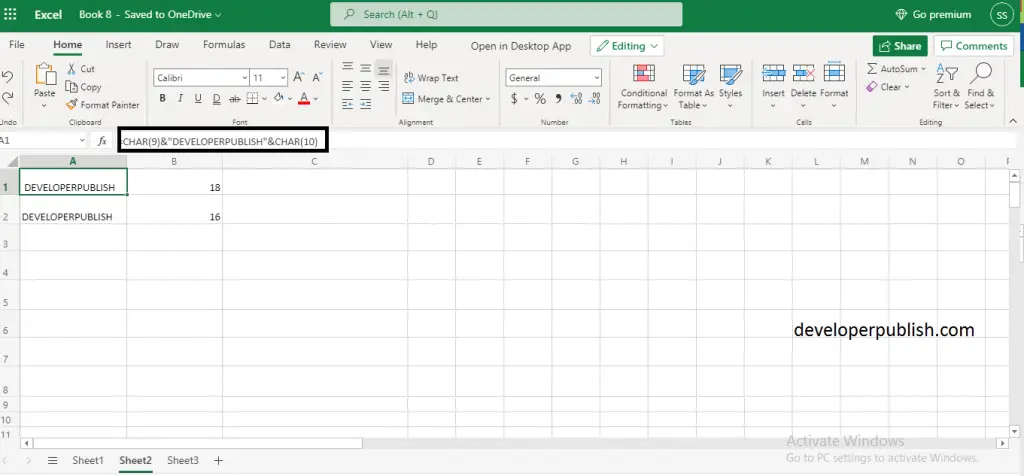 How to use CLEAN function in Excel?