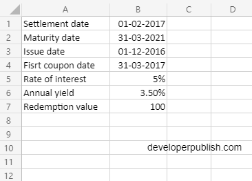How to use ODDFPRICE function in Excel?