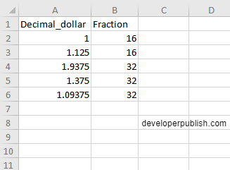 How to use DOLLARFR function in Excel?