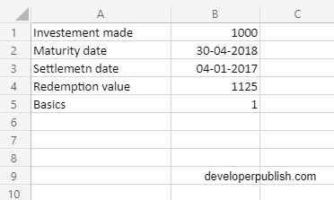 How to use the INTRATE function in Excel?