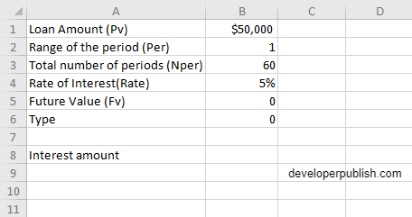 How to use IPMT function in Excel?