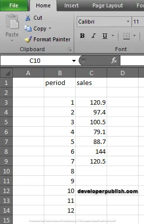 How to use the FORECAST Function in Excel?