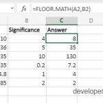 FLOOR.MATH Function in Excel