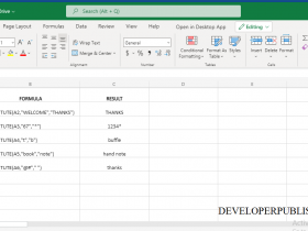 SUBSTITUTE F unction in Excel