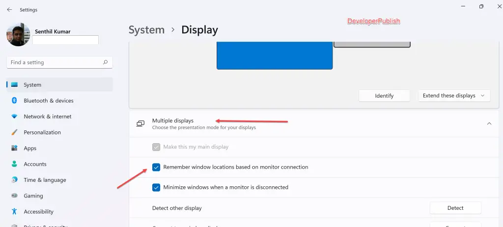 How to Disable Minimize windows when Monitor is Disconnected in Windows 11?