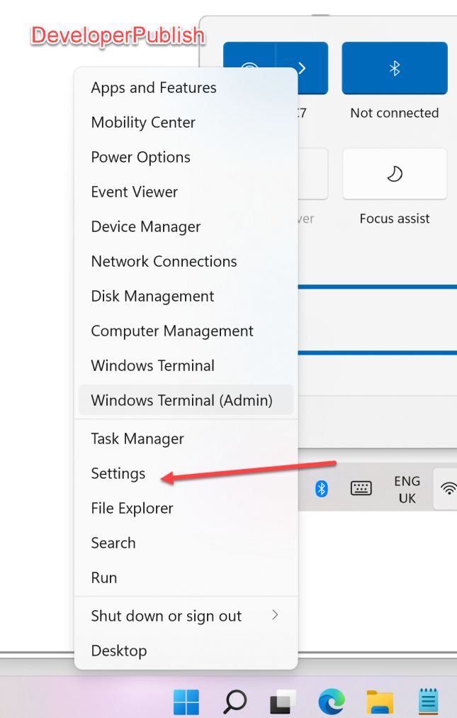 Different Ways to Open Settings App in Windows 11 - Developer Publish