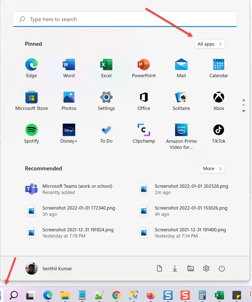How to Pin Apps to Taskbar in Windows 11?