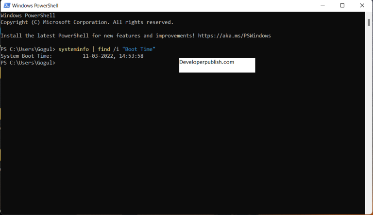 How to Find when your Windows PC was restarted?