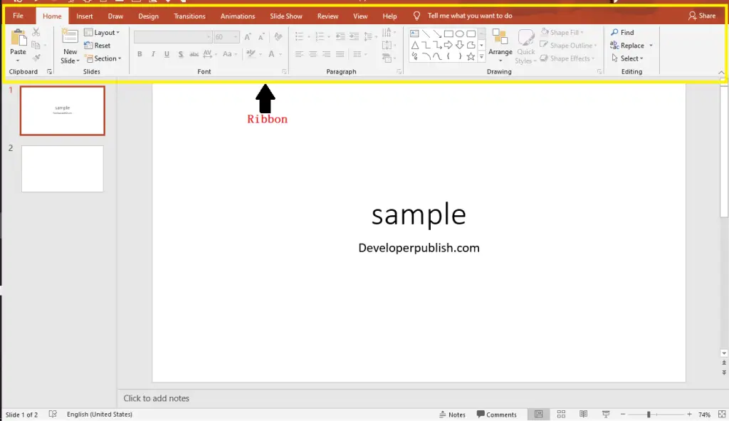 PowerPoint UI Basics