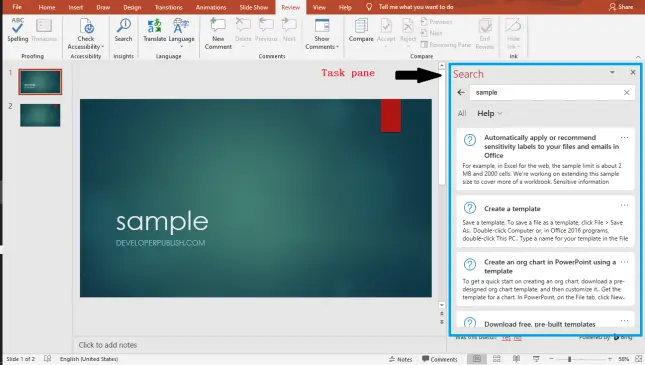 PowerPoint UI Basics - Developer Publish