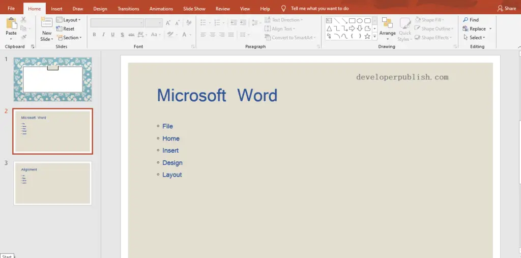 How to Open Word Document as a New PowerPoint Presentation?