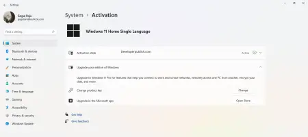 How to Change the Product Key or License Key in Windows 11?