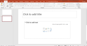 How to Add a Content Placeholder in PowerPoint?