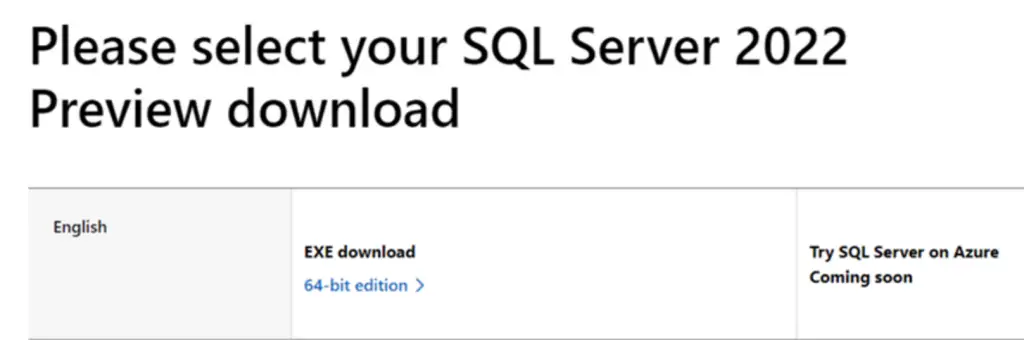 Download and Install SQL Server 2022 Preview on Windows 11