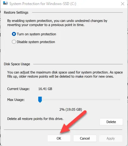How to Enable or Disable System Protection for Drives in Windows 11?