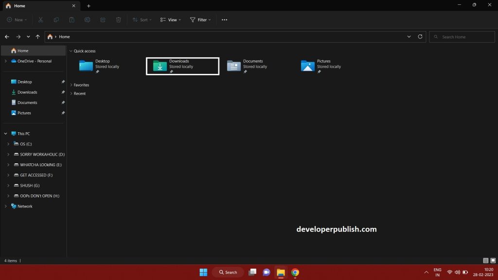 "Customize this folder" in Windows 11