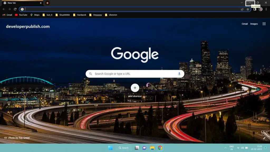 Different Ways to Minimize Window in Windows 11