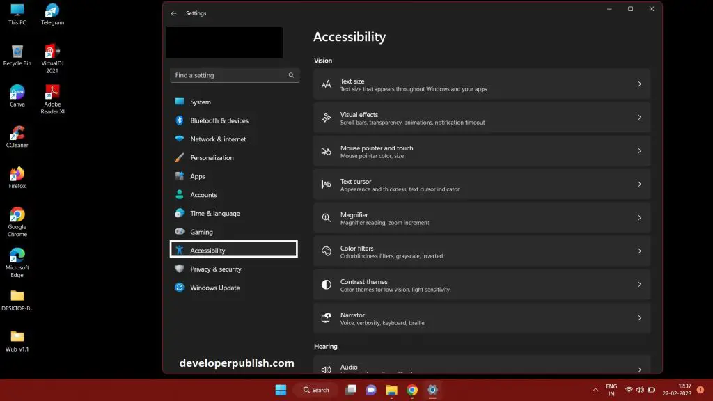 How to Turn On or Off Sticky Keys in Windows 11
